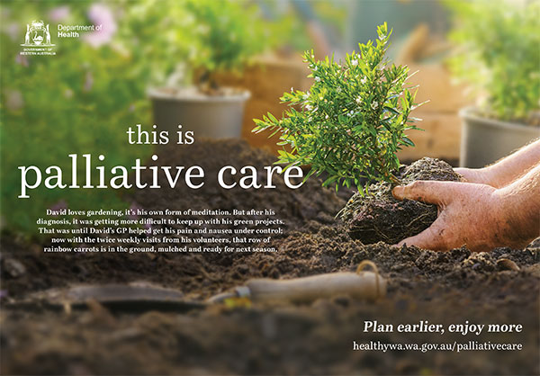 Banner: This is palliative care