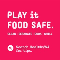 Play it Food Safe logo and slogan