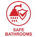Icon: Safe bathrooms